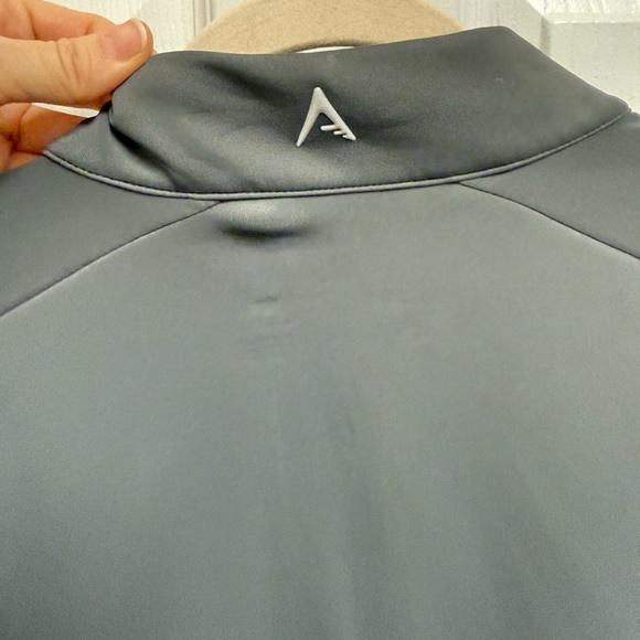Antigua Grey TCU Quarter Zip Pullover - Picture 8 of 11